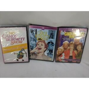 Lot of 3 - Carol Burnett Show DVD's - Show Stoppers, Bonus Features, Bump the Li